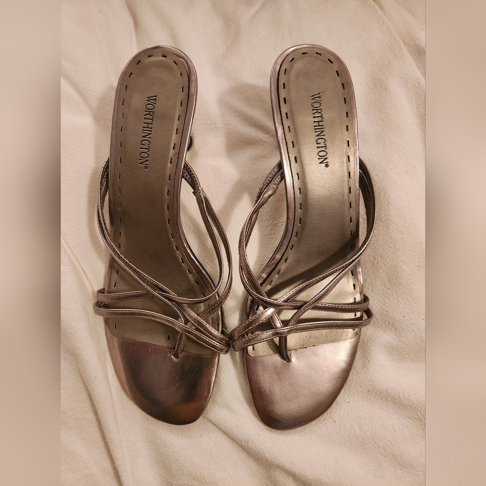 Ladies Silver Sandle